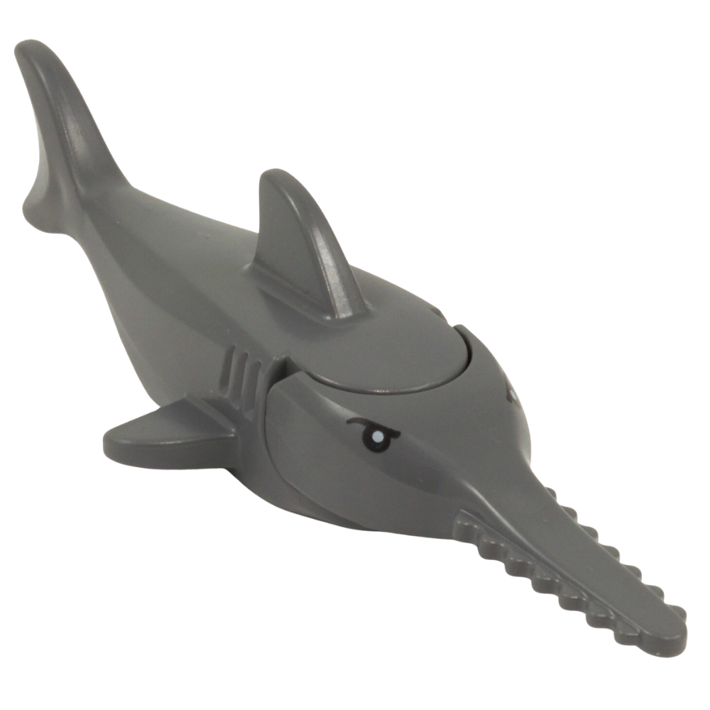 LEGO Shark Sawfish Saw Head Diver Fish 14518 NEW