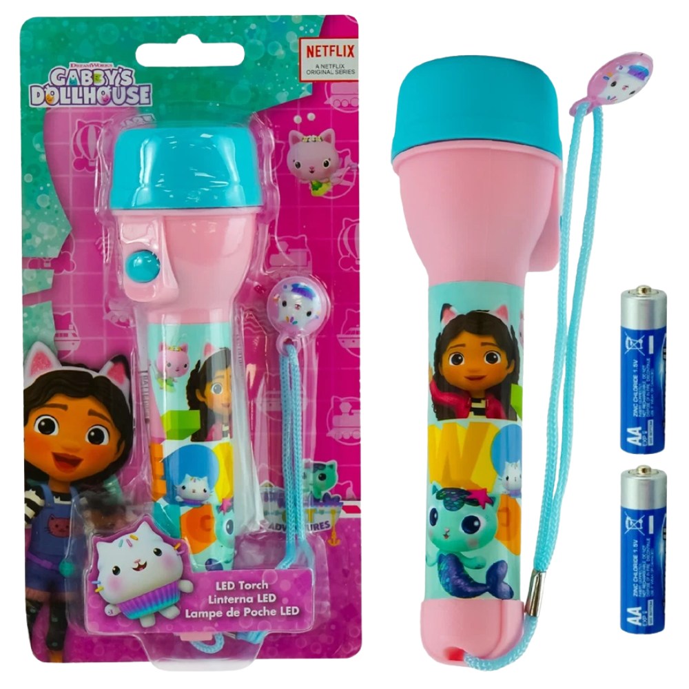 16cm Kids LED Flashlight Torch Long Range Searchlight