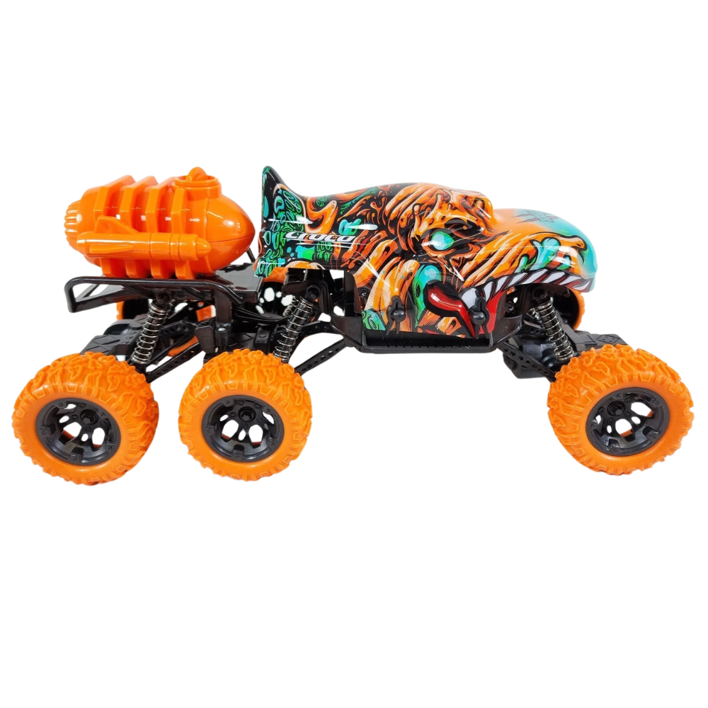 Remote Control Monster Truck RC 6x6 4WD Smoking Steam 1:16 Kids 8+