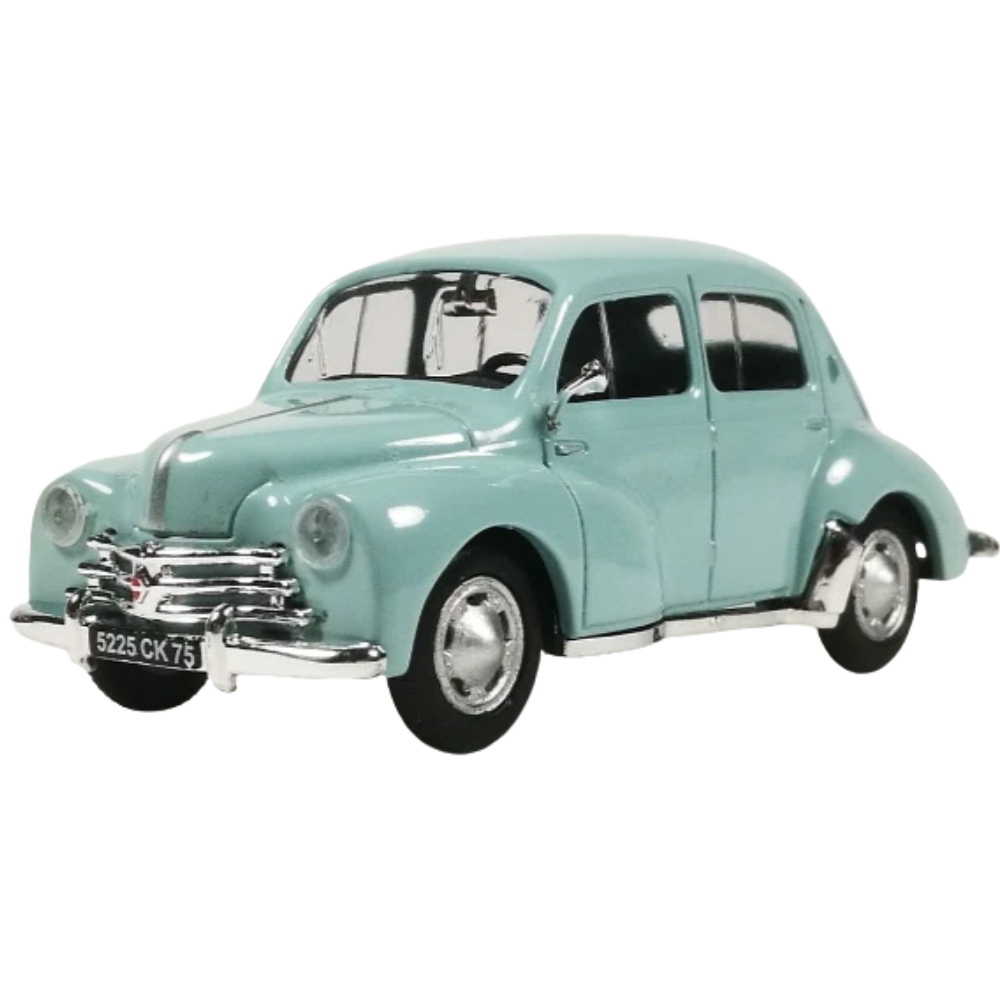 Amercom Renault 4CV Legendary French Classic Car 1:43 Scale Diecast Model Toy