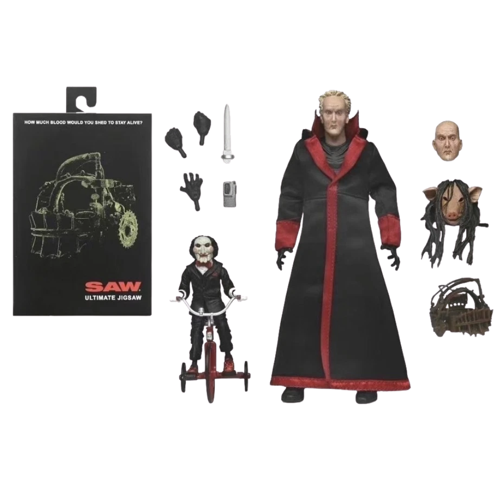 NECA Saw Ultimate Jigsaw 7" Amanda Reverse Bear Trap Action Figure