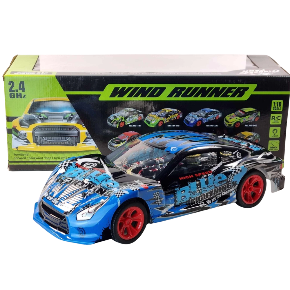 Remote Control Sports Car Rc Kids Gift Ferrari Style 1:10 Scale Racing Toy Free Uk