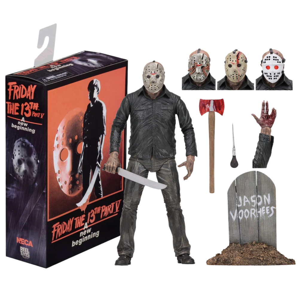 NECA Jason Voorhees Friday The 13th Part Action Figure Halloween Toy Gift