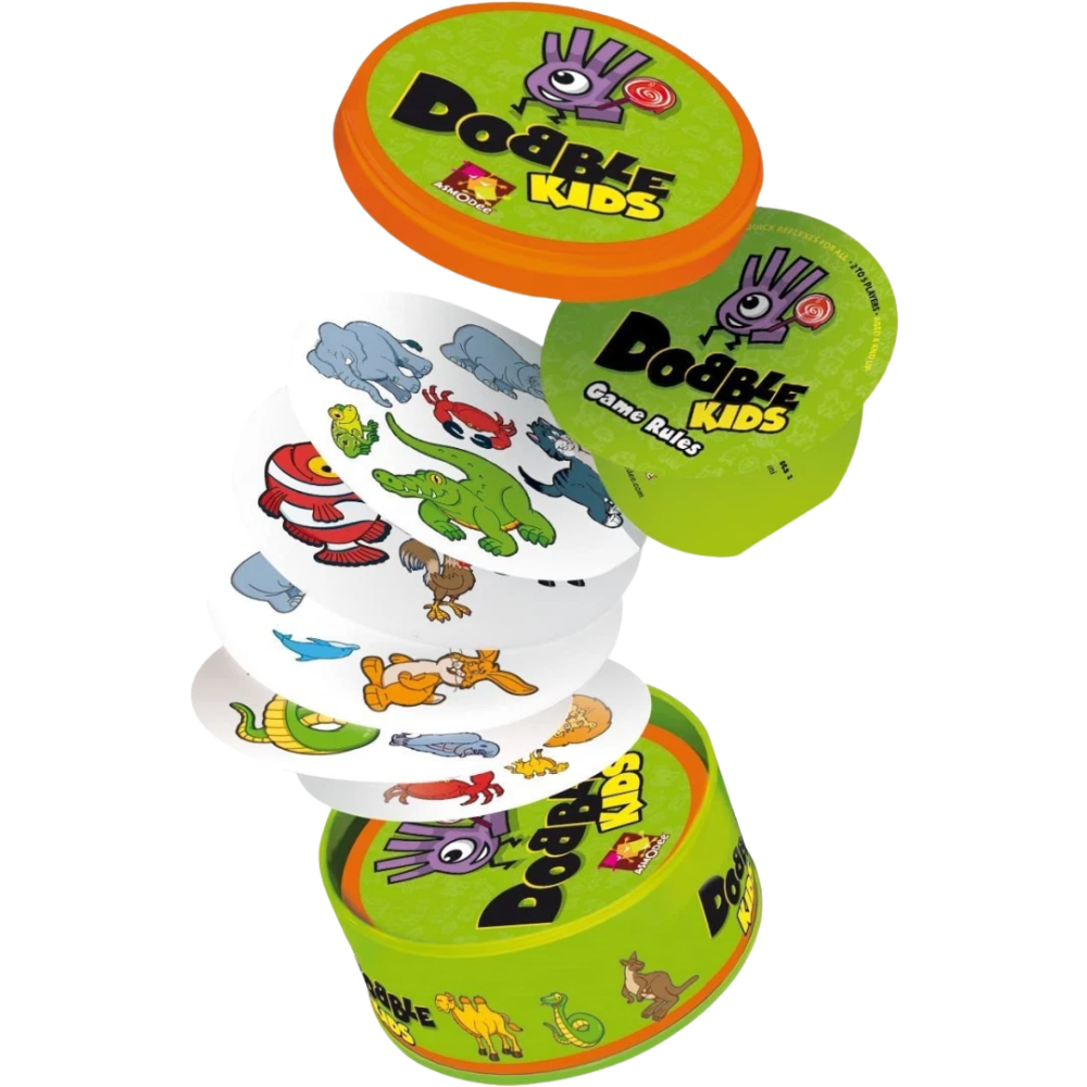 Dobble Kids Card Game 2-8 Players Fast Matching Speed Observation Reflex Toy