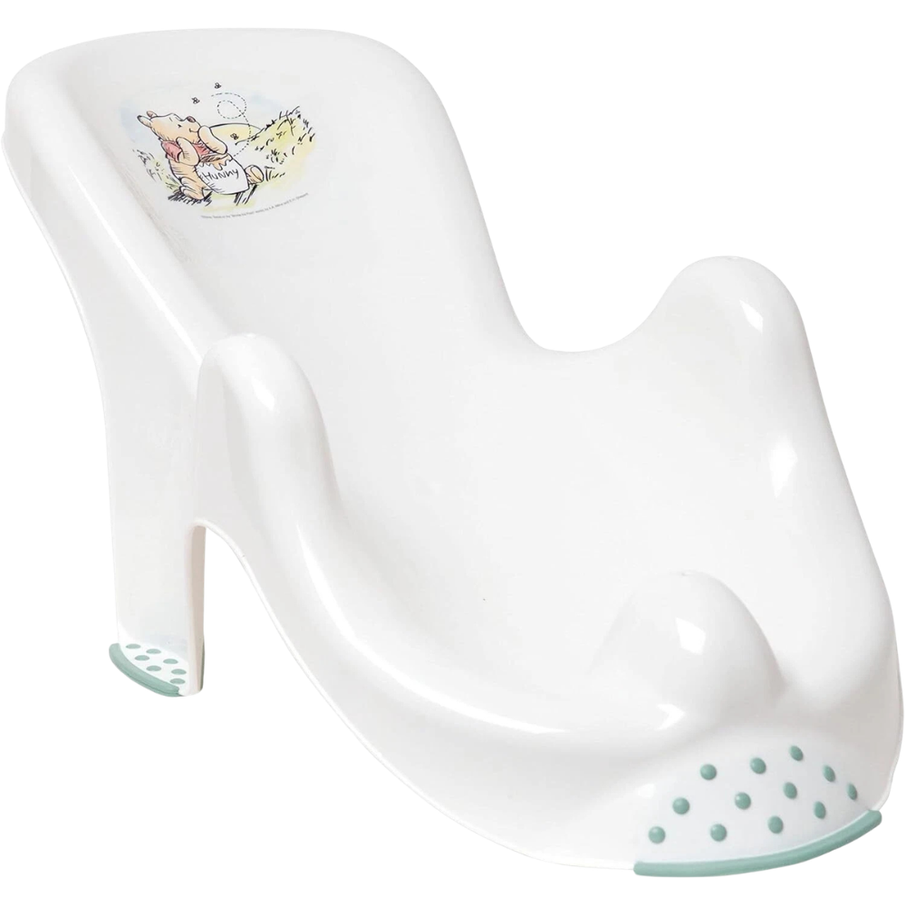 Keeeper Winnie the Pooh Baby Bath Seat Anti-Slip Infant Bath Support 0–6 Months New