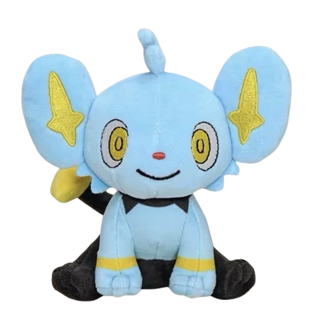 Pokemon Shinx Plush Soft Toy Teddy 14cm Sitting Electric-Type Character Gift Kids Collectors