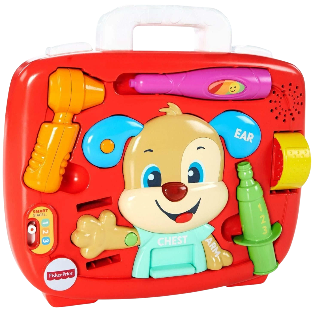 Fisher-Price Laugh & Learn Puppy's Check-Up Kit Fth19 Interactive Pretend Play Toy Set