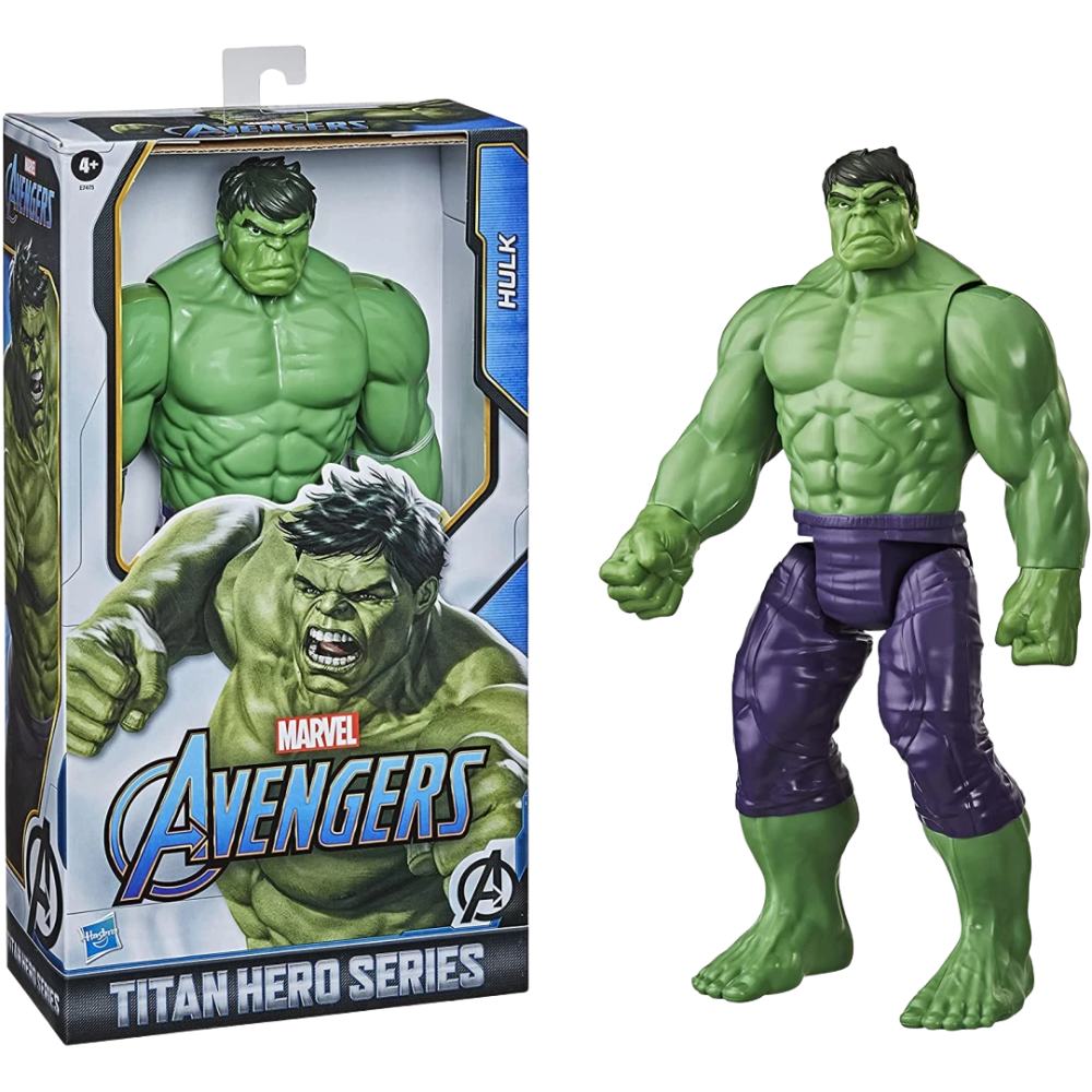 Marvel Avengers Titan Hero Series Hulk 30cm Action Figure Collectible Toy for Kids