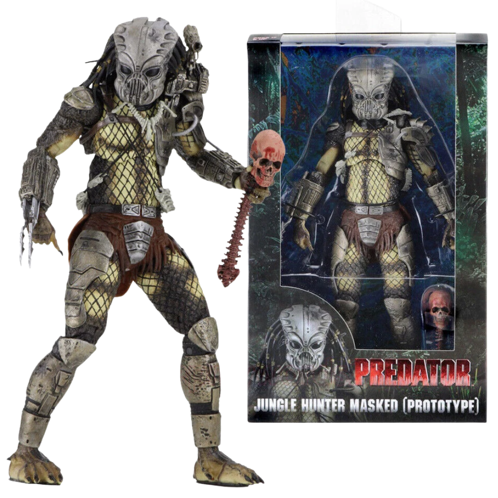 NECA Aliens Predator Jungle Hunter Masked Prototype 7" Action Figure