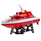 SKYTECH H160 RC Fire Rescue Boat 2.4GHz Water Spray Cannon 20km/h Kids 14+