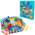 Pop and Hop Board Game for Kids & Family Ludo Style Dice Game 2-4 Players Classic Games