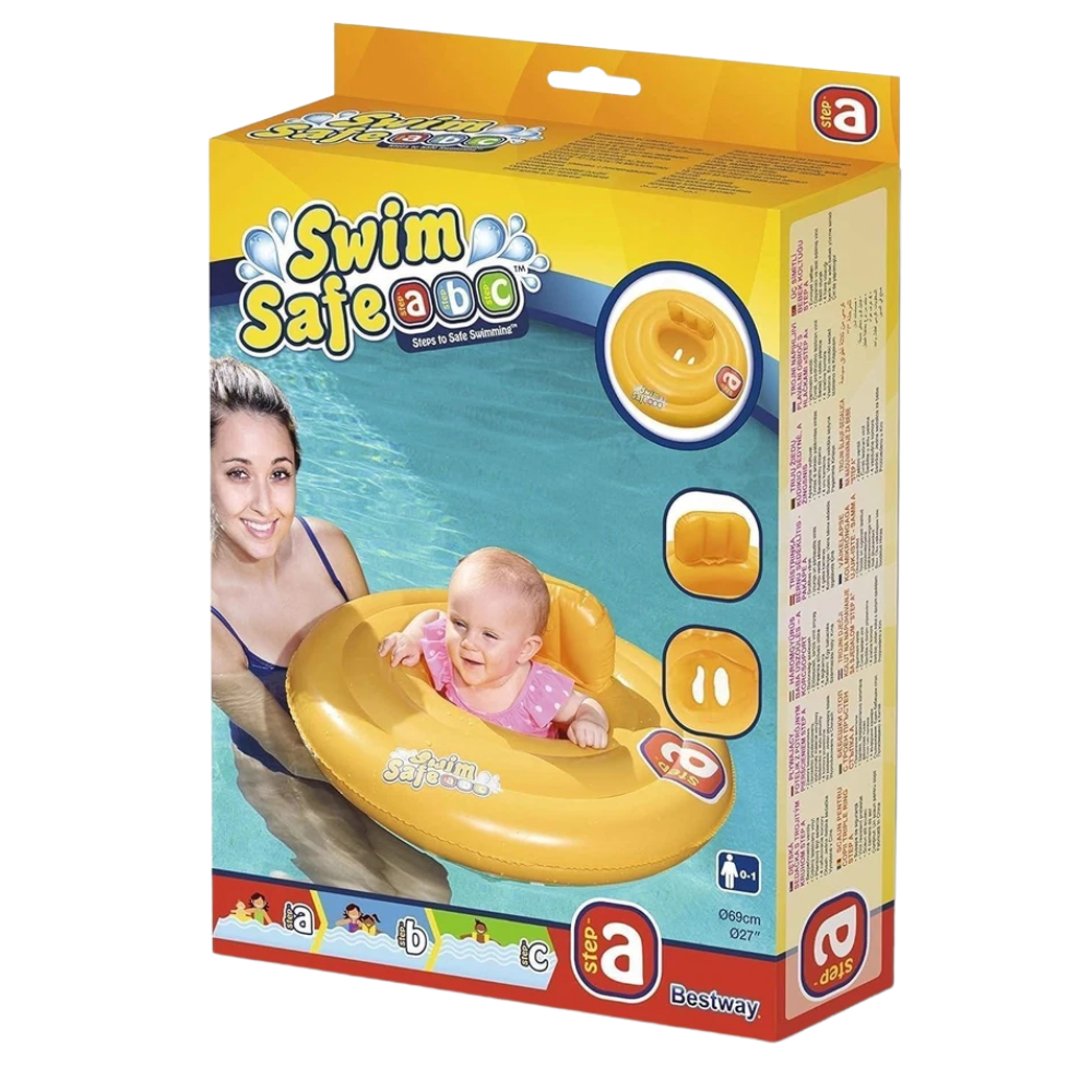 Inflatable Baby Toddler Float Swim Ring Seat Pool Support Trainer 0–1 Years