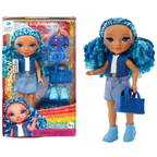 Rainbow High Littles Sapphire Bradshaw Doll by Mga, Colourful Fashion Toy for Boys and Girls
