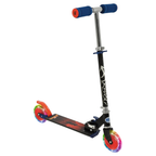 Marvel Spider-Man Inline Scooter Foldable Outdoor Push Scooter with Adjustable Handlebar for Kids Ages 5+