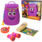 Dora the Explorer My Adventure Backpack Playset Interactive Toy with Map Binoculars Compass 20.3cm