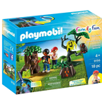 Playmobil 9156 Night Walk Playset Uv Flashlight Glow Trees Ghost Figures 2 Figures Ages 4+