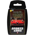 Top Trumps Sports Cars Card Game Racing Cars Educational Family Travel Game 6+ Years