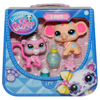 Littlest Pet Shop Series 4 Elephant Spa Pet Pair Collectible Figures & Accessories