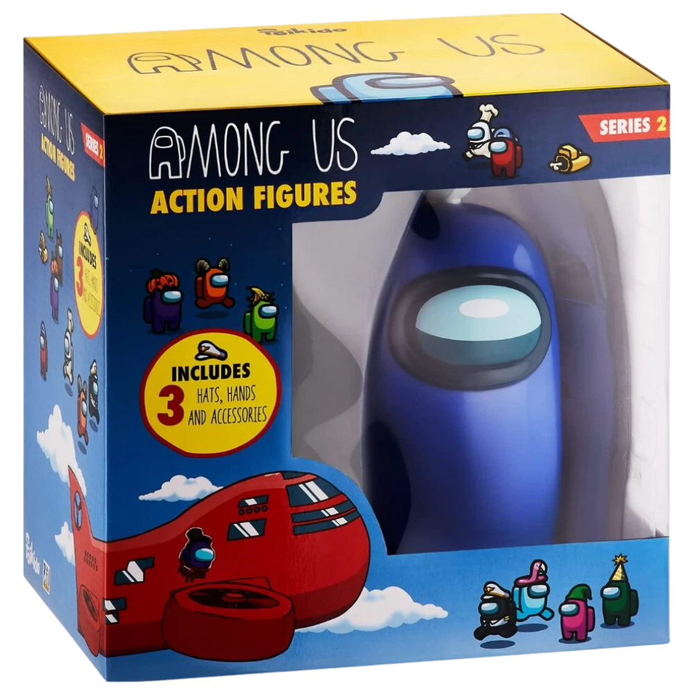 Among Us Series 2 Blue Crewmate Action Figure 17cm Collectible Figure 2020