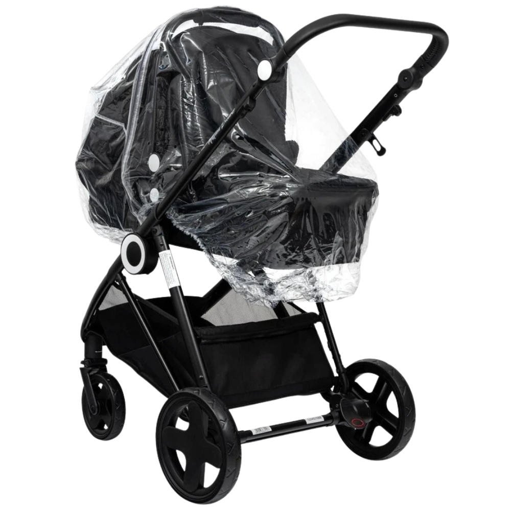2-In-1 Rain Cover Compatible with Venicci Pushchair Pram Stroller All Models Weather Guard