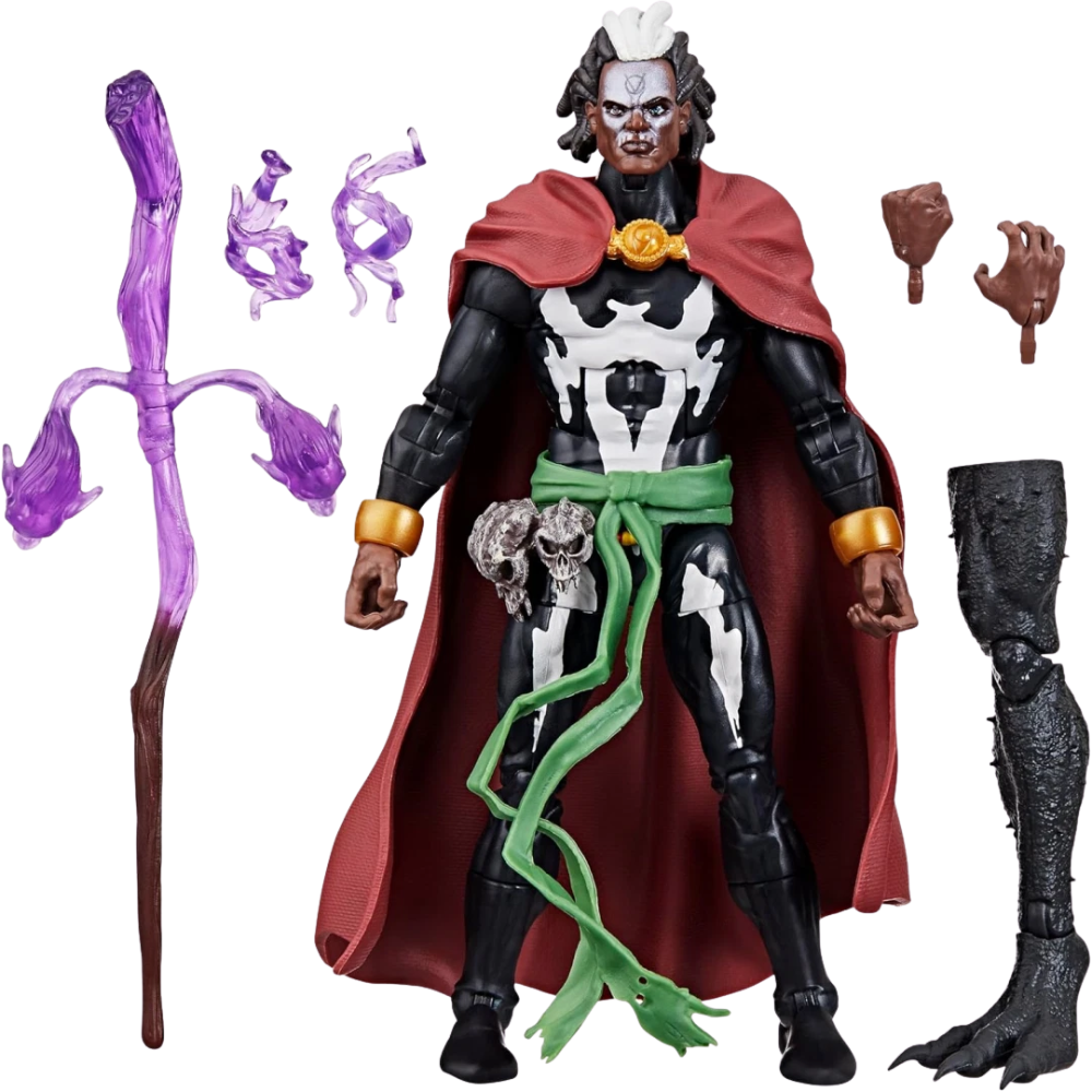 Marvel Legends Brother Voodoo 6-Inch Action Figure with Accessories Collectible Build-A-Figure