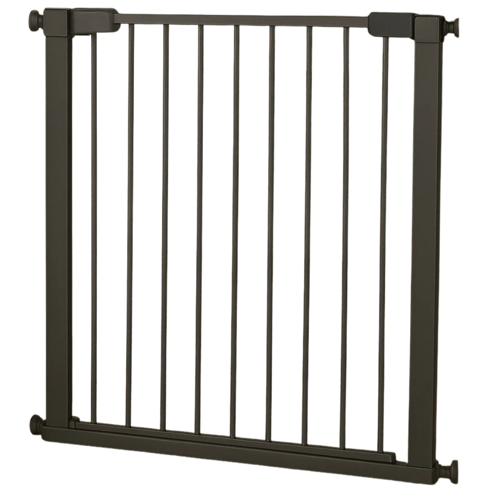 Fylo Baby Safety Stair Gate Pressure Fit Extra Wide Grey Child Pet Home Protection Gate