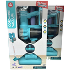 Mini Family Cordless Vacuum Cleaner Toy for Girls, Pretend Cleaning Role Play Fun Gift