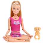 Barbie Mindful Moves Doll Yoga Meditation Lights Sounds Puppy Interactive Toy Gift 3+ Kids