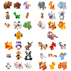 Tolo Toys First Friends Animals Puppy Giraffe Snake & Monkey Colourful Interactive Baby Toys