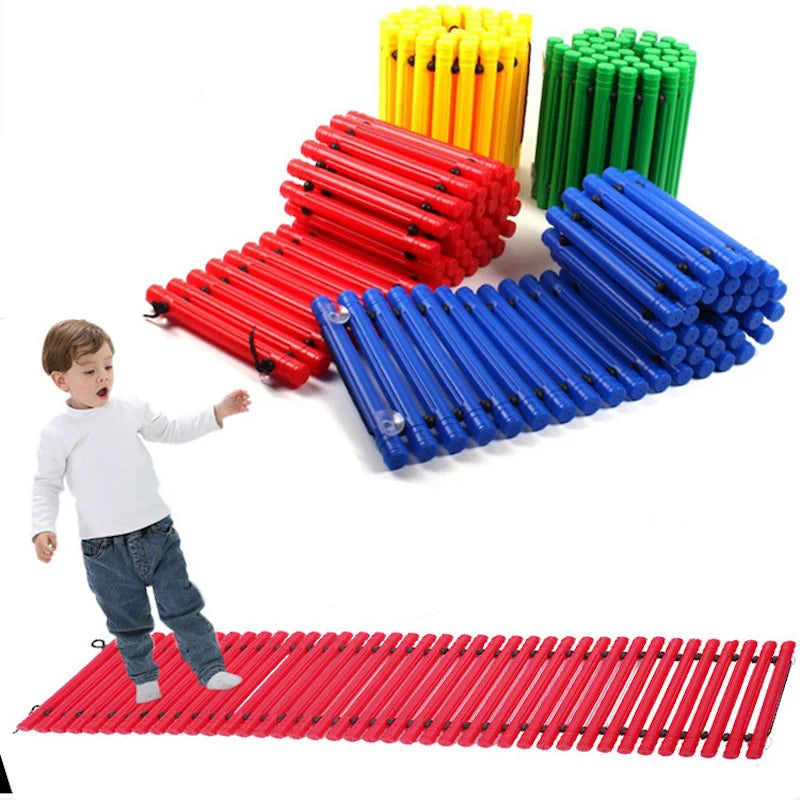 Kids Balance Board for Coordination Training Indoor Outdoor Sensory Play Toy Set