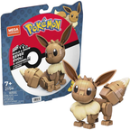 Mega Construx Pokemon Eevee Construction Set Building Toy for Kids Collectible Playset