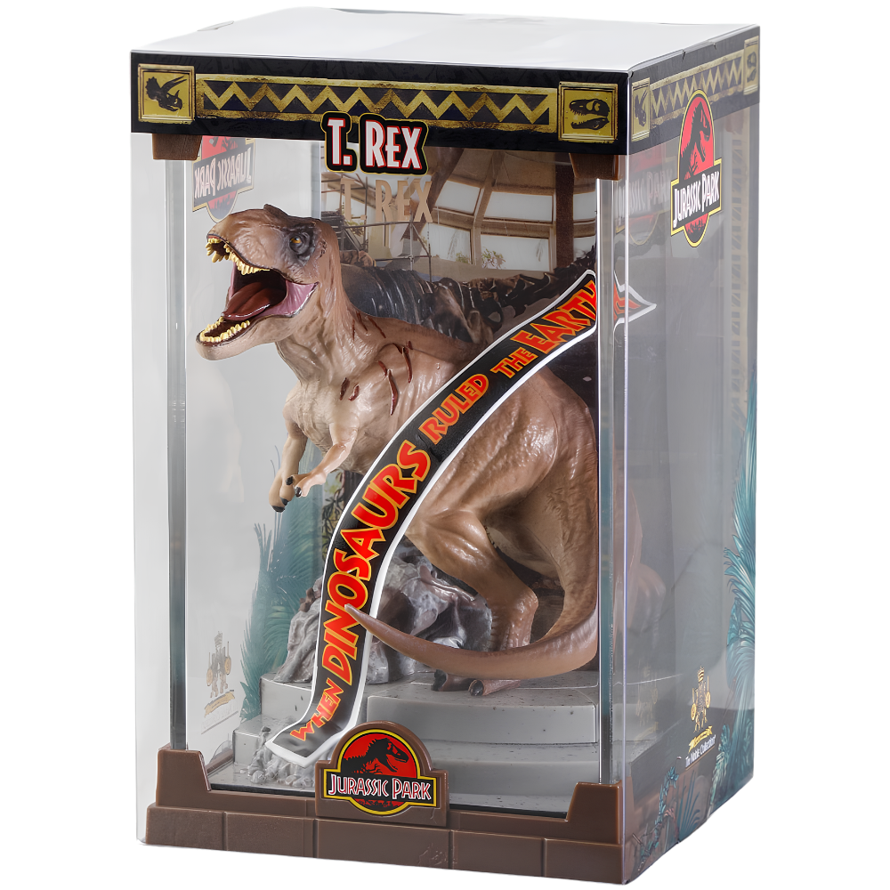 Jurassic Park Dioramas Tyrannosaurus Rex T-Rex Action Figure Collectible Toy Sealed New