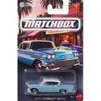 Matchbox 1958 Chevrolet Impala Blue Diecast Classic American Car Model Toy 1:64 Scale