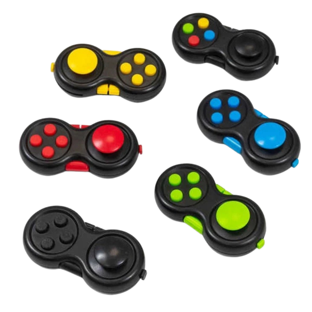 Fidget Pad Sensory Toy Controller Game for Kids & Adults Stress Relief Fine Motor