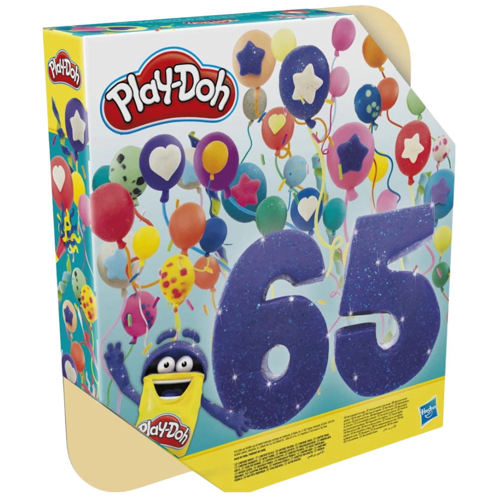 Play-Doh Sparkle Ultimate Color Collection 65 Pack Modelling Compound Set for Kids 3+ Play