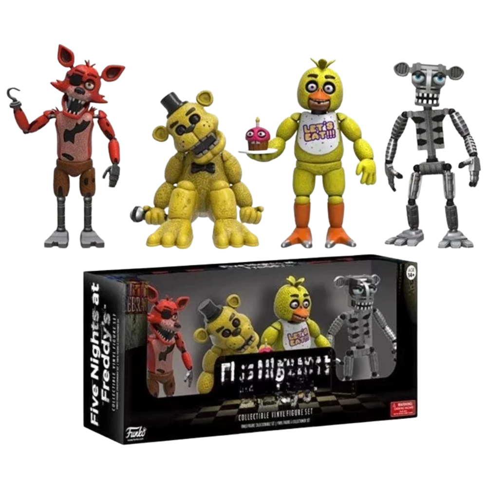 FNAF Freddy Bear 5cm Movable Action Figure Collectible Toy