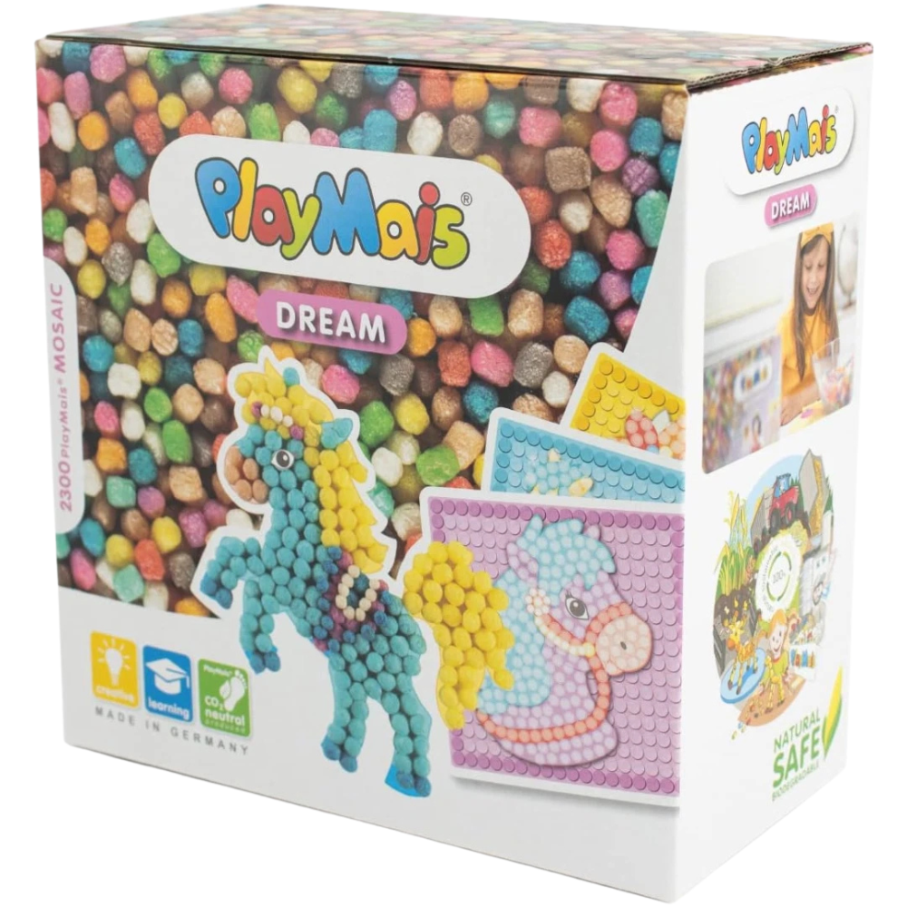 Playmais Dream Pony Mosaic Creative Craft Set 2300 Pieces Kids Arts Crafts Activity Gift New
