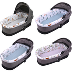 Carrycot Cover Double-Sided Liner 100% Cotton Pushchair Pram Carrycot Insert