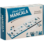 Wooden Folding Mancala Strategy Board Game Classic Family Game for Kids & Adults