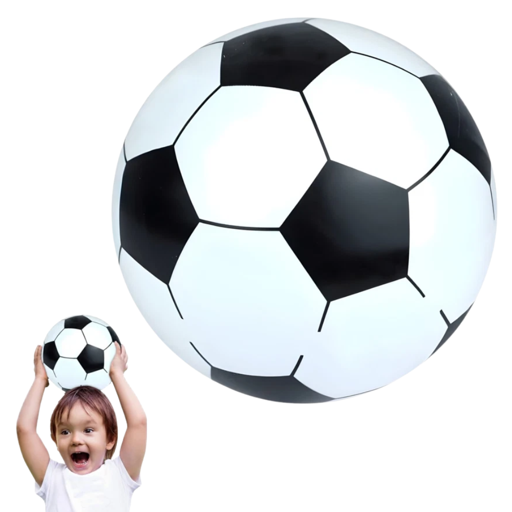 Inflatable PVC Football Soccer Ball Kids Outdoor Game Toy