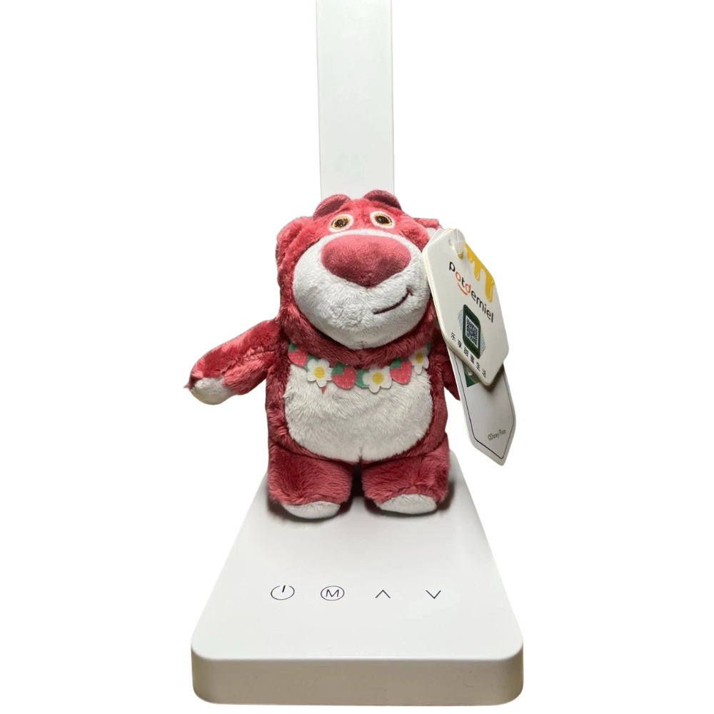 Disney Toy Story Lotso Plush Keyring Dangler Soft Toy 12cm Brand New Cute Gift for Kids