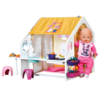 Baby Born Weekend Play House Toy Set for Dolls, Imaginative Pretend Play Fun for Kids