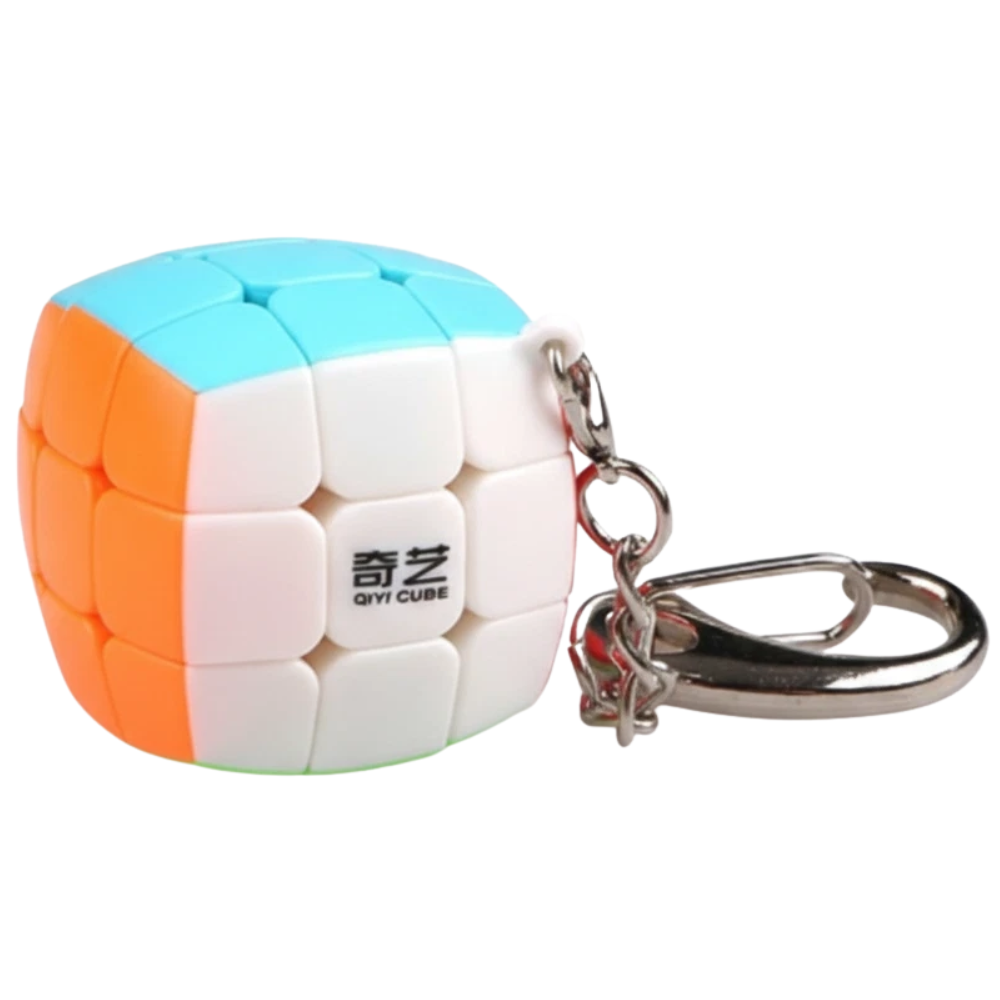 Magic Cube Puzzle Keychain Stickerless Smooth Speed Rubik’s Cube Toy
