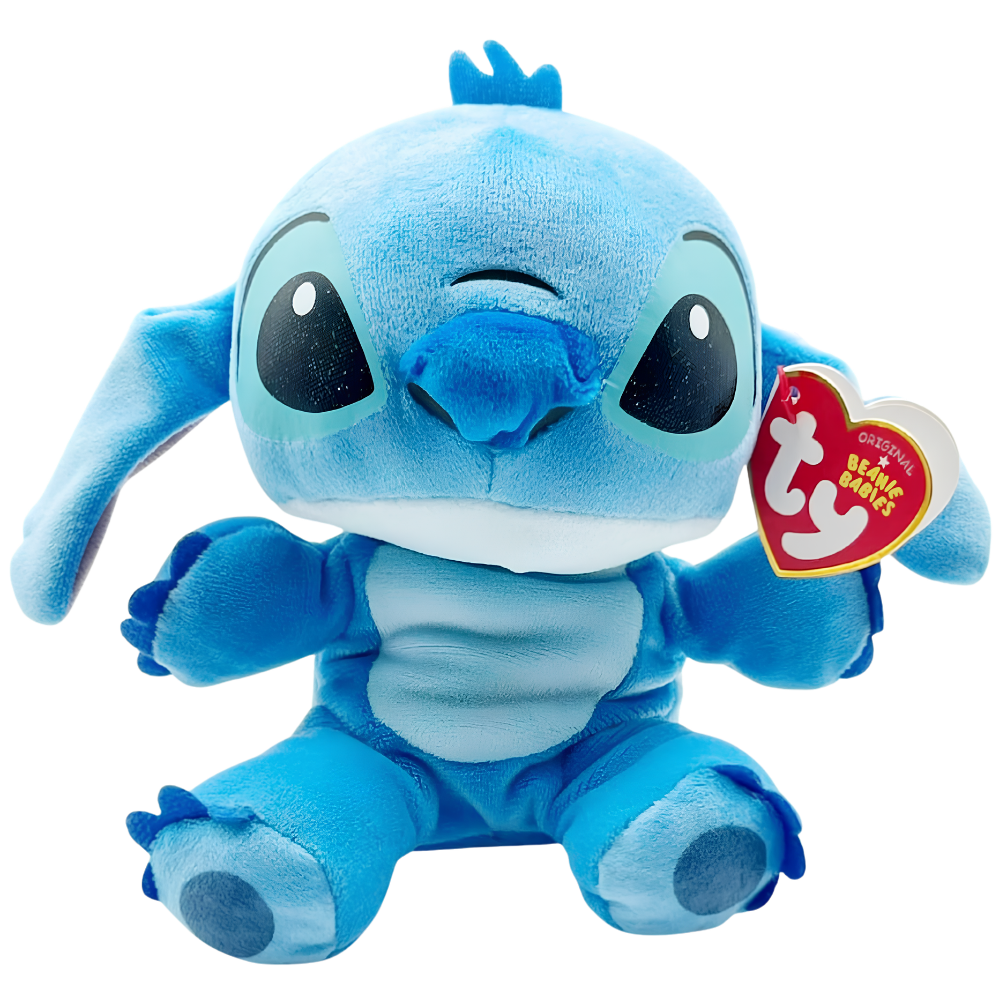 TY Original Beanie Babies Disney Stitch Plush Soft Toy Lilo & Stitch Collectible Cuddly Character Gift