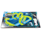 Glow in the Dark Slot Car Race Track Set 38pcs 3 Loops RC Car Stunt Racing Kids 6+