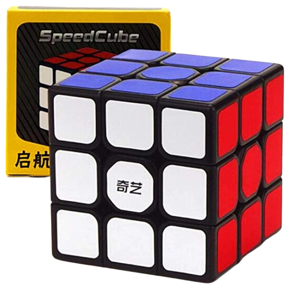 Qiyi 3x3 Magic Cube Puzzle Toy for Kids and Adults Classic Brain Teaser Game Ages 5–99