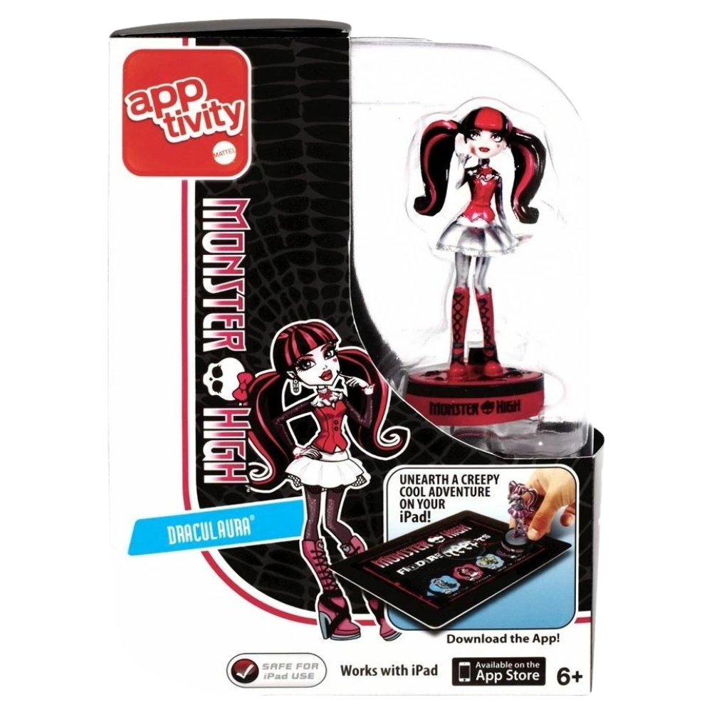 Monster High Draculaura Y0429 Apptivity Finders Creepers Figure Touchscreen Digital Toy