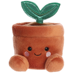 Aurora Palm Pals Terra Potted Plant Plush Toy 13cm, Cute Eco-Friendly Collectible Soft Toy