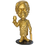 Only Fools and Horses Del Boy Gold Chase Bobble Head Figure 6 Inch Approx Collectible Toyz