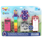 Learning Resources Numberblocks Friends 6-10 Educational Toy Figures Set